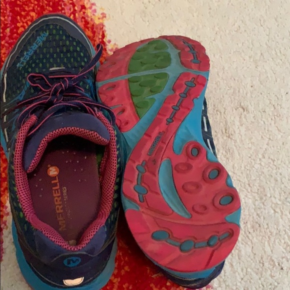 Merrell blue depths running shoes size 7 - Picture 7 of 7